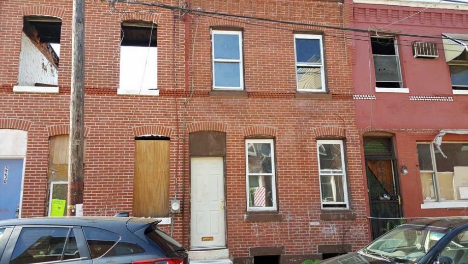 Philadelphia housing in need of repair
